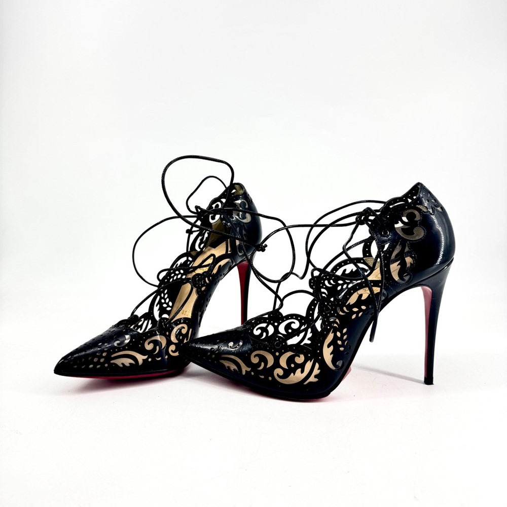 ✈️Christian Louboutin Black Heels Size 36